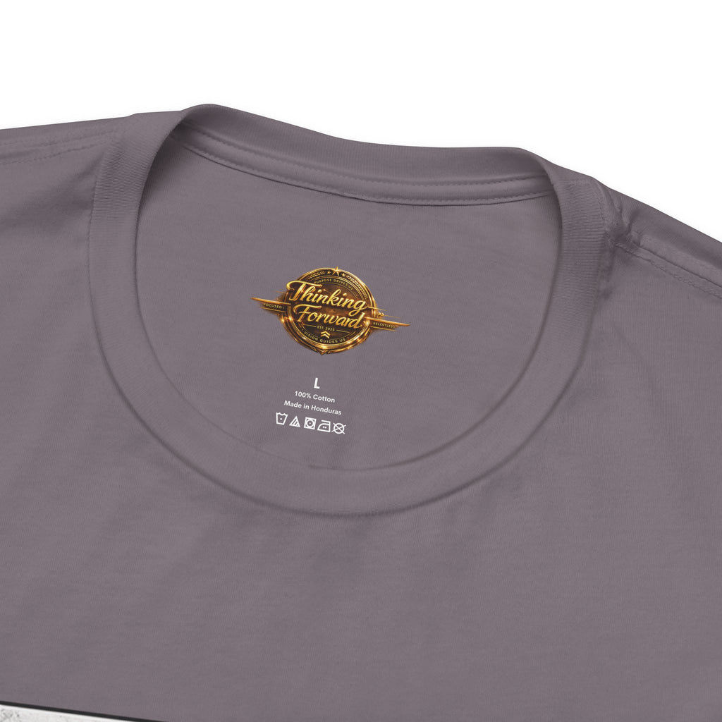 Drift With Direction Graphic Tee — 'Drift with Purpose / Thinking Forward' Racing T-Shirt Printify