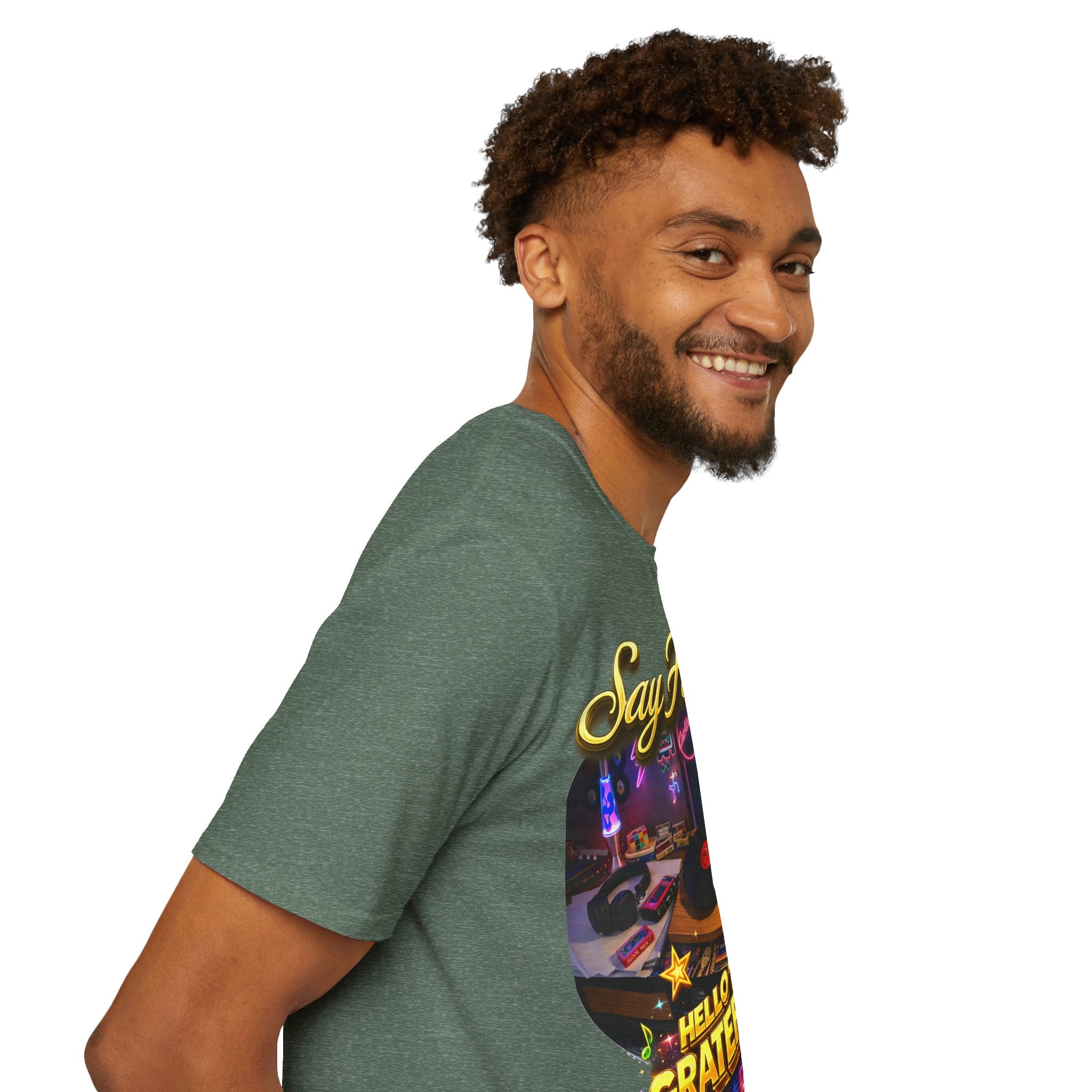 Say Hello To The Grateful 80s T-Shirt — Retro 80s Music Vintage Tee Printify