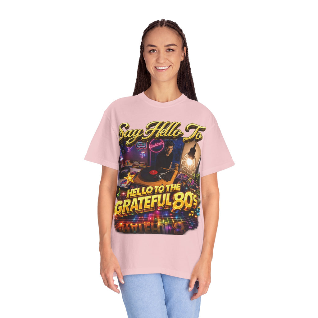 Hello to the Grateful 80s T-Shirt — Retro 1980s Music Vintage Tee Printify