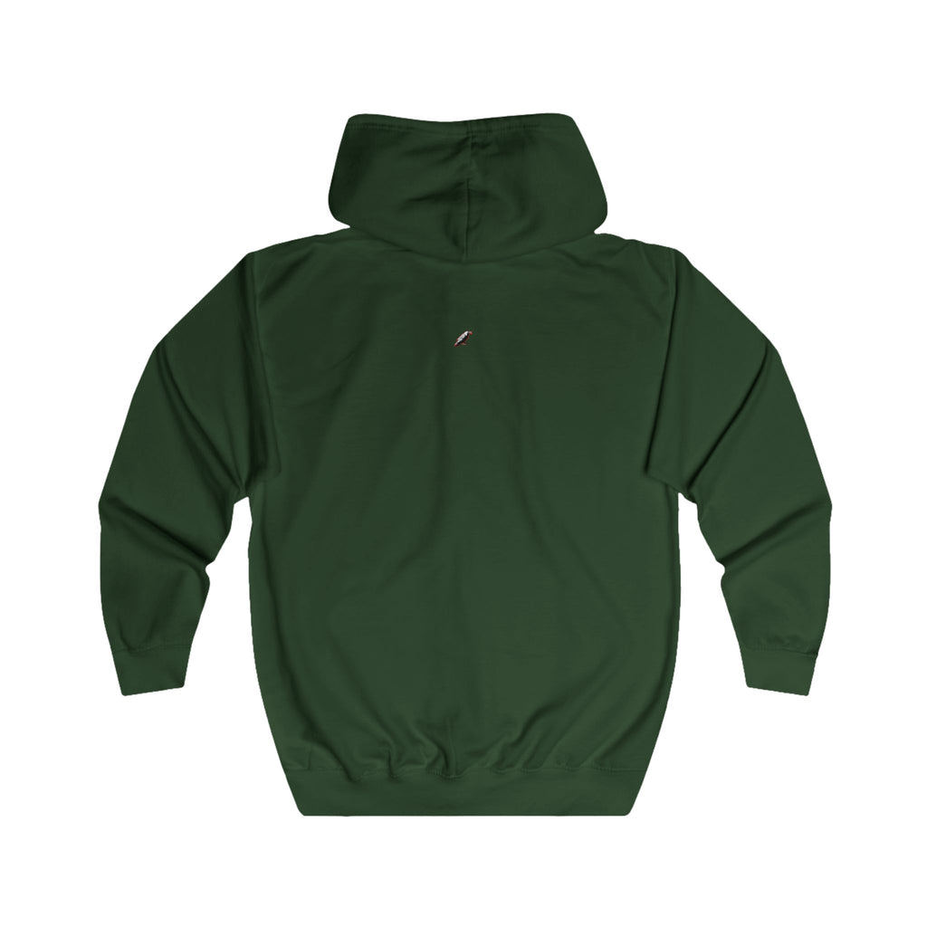 Zip Hoodie – "One Day You'll Look Back… Make Sure Today Was Worth It" Inspirational Zip-Up Printify