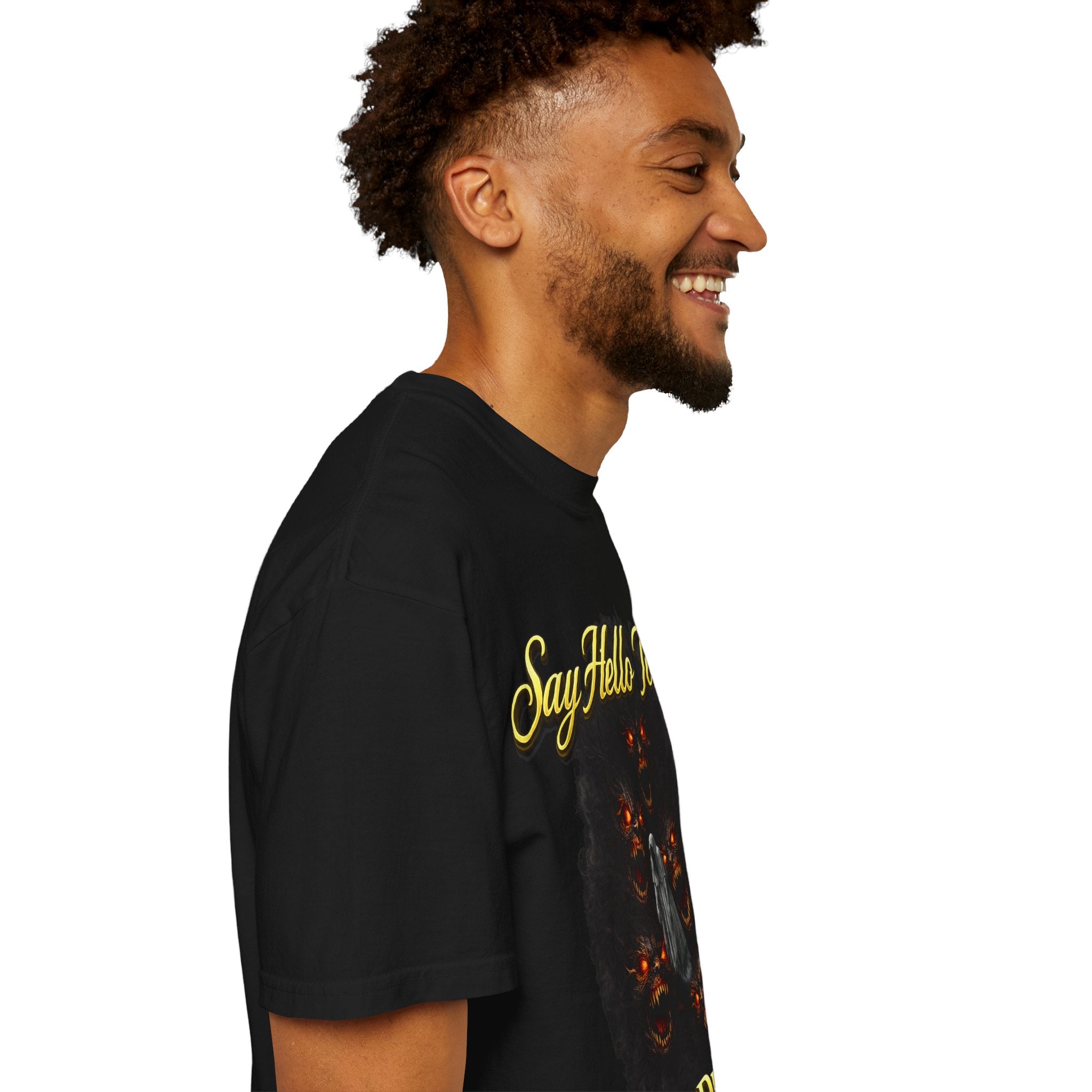 Inner Demons T-Shirt — "Say Hello To My Inner Demons" Graphic Tee Printify