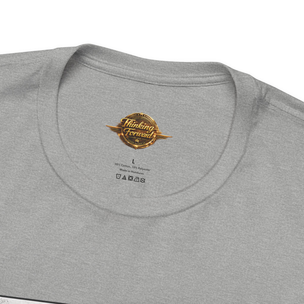 Drift With Direction Graphic Tee — 'Drift with Purpose / Thinking Forward' Racing T-Shirt Printify