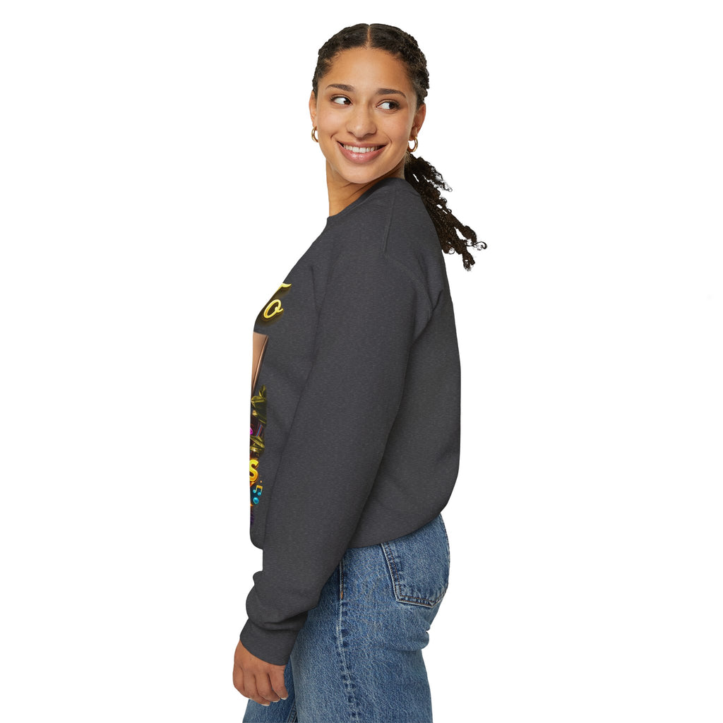 Grateful 80s Crewneck Sweatshirt — “say hello to the grateful 80's” Retro Vibe Printify