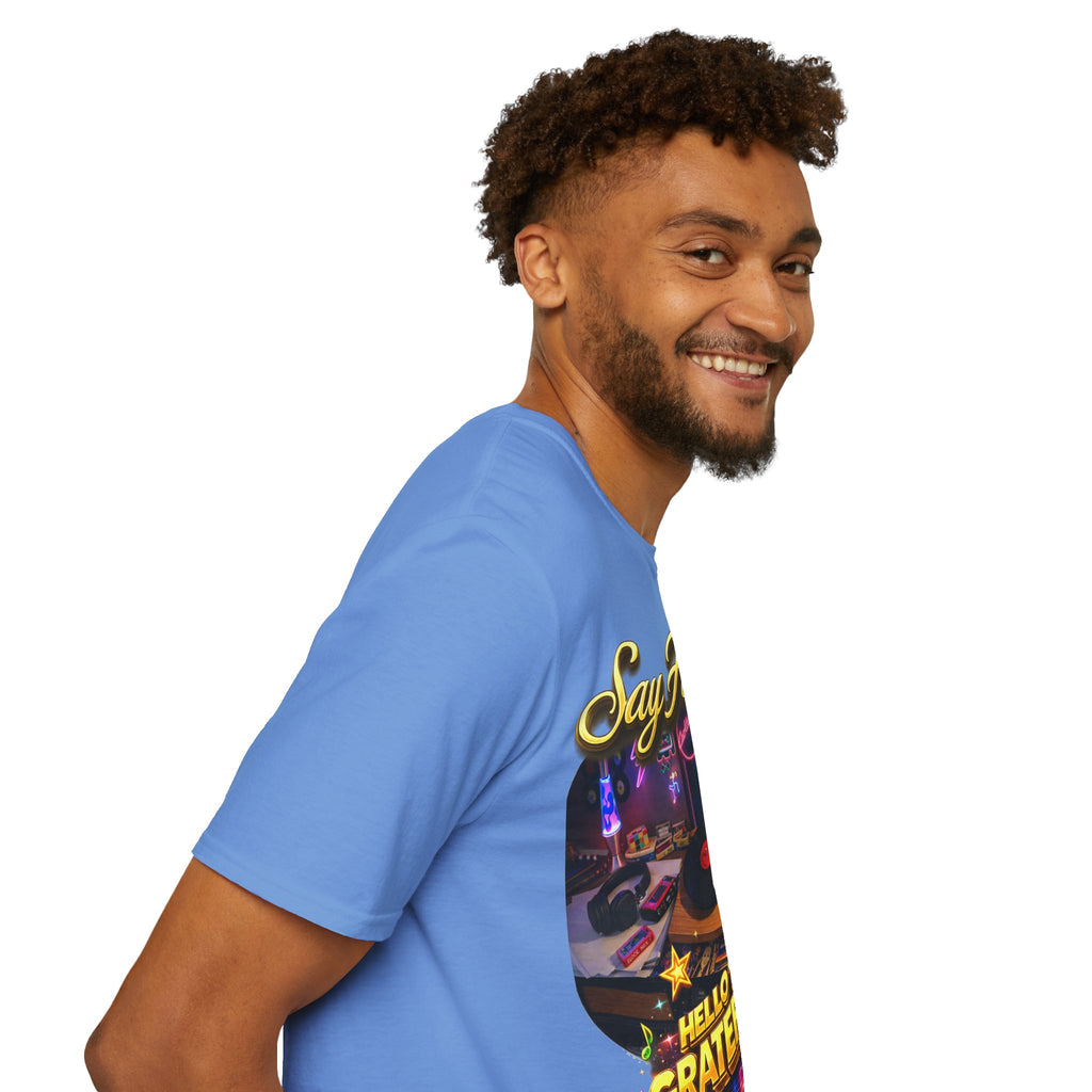 Say Hello To The Grateful 80s T-Shirt — Retro 80s Music Vintage Tee Printify