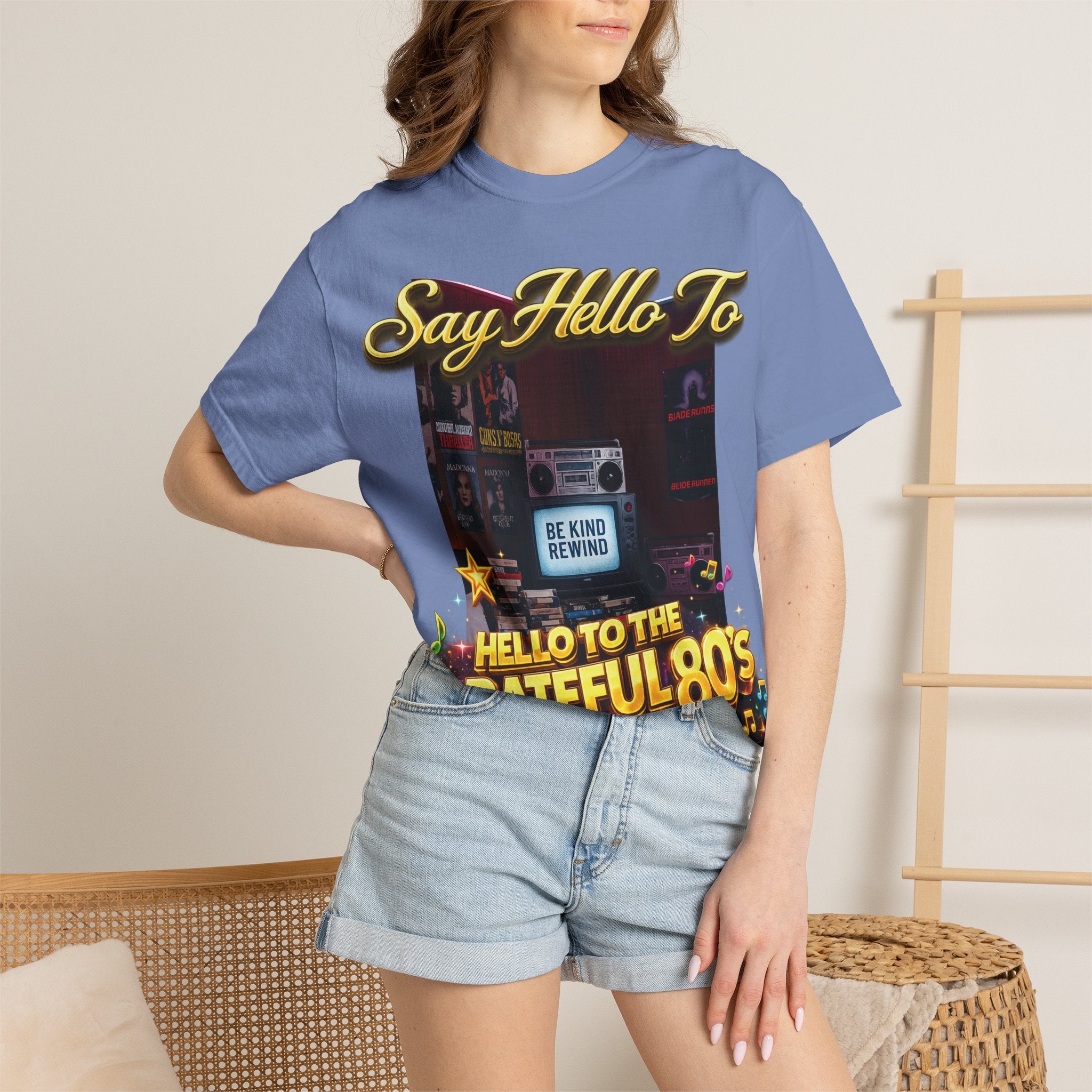 Say Hello To The Grateful 80s T-Shirt Printify