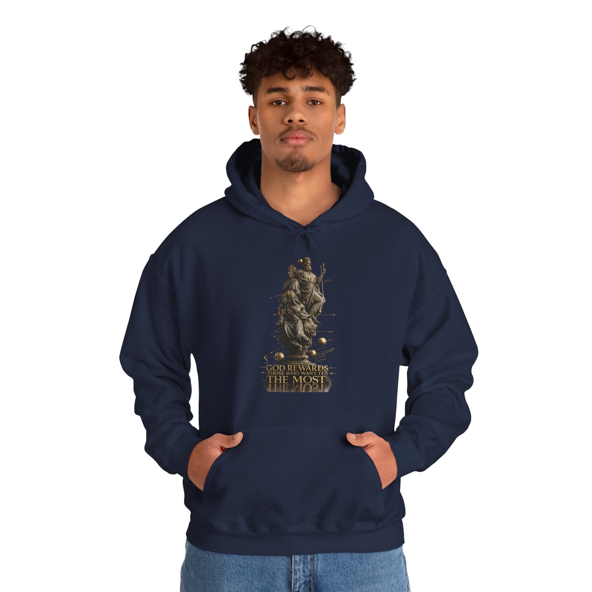 God Rewards Those Who Want It Most Hoodie Printify