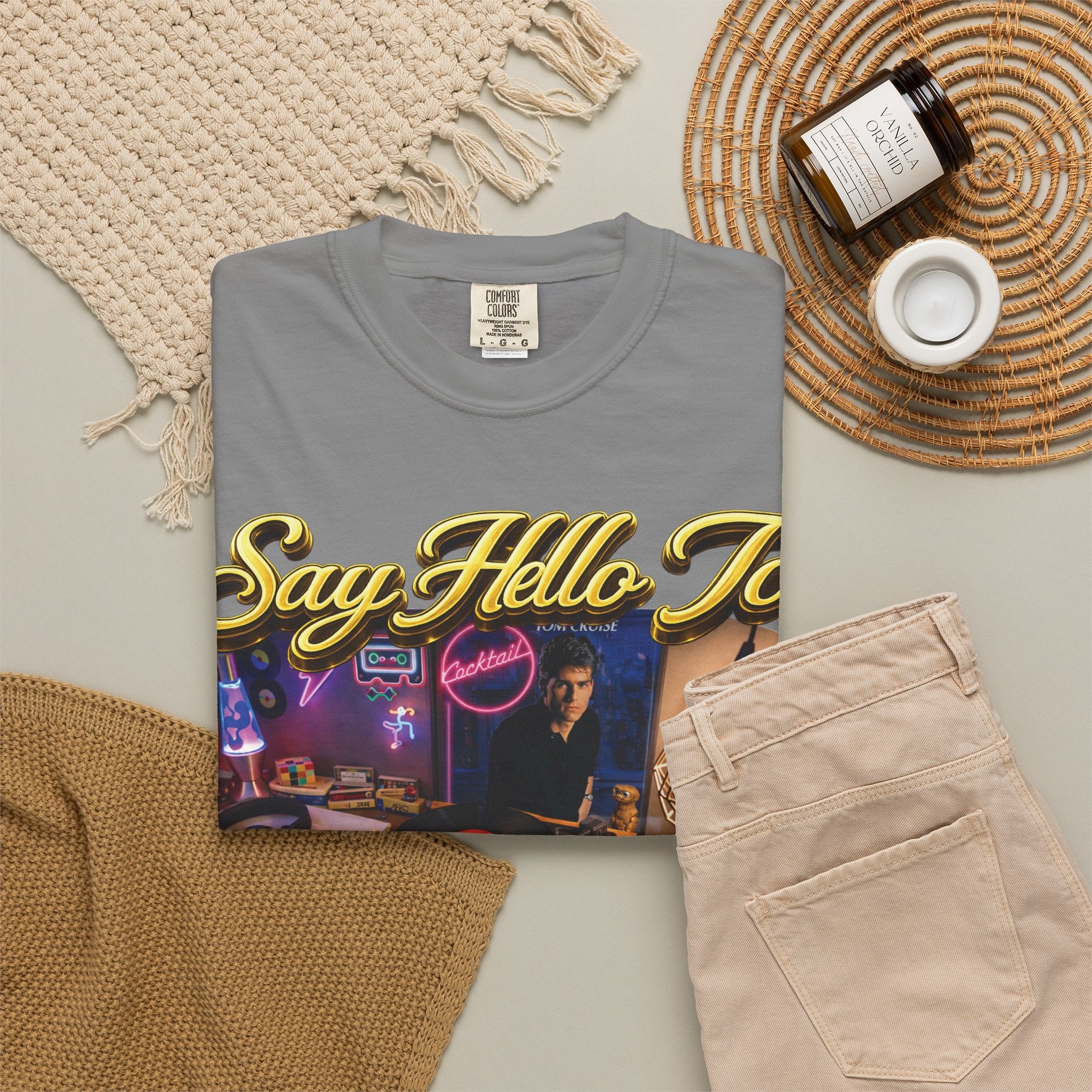 Hello to the Grateful 80s T-Shirt — Retro 1980s Music Vintage Tee Printify