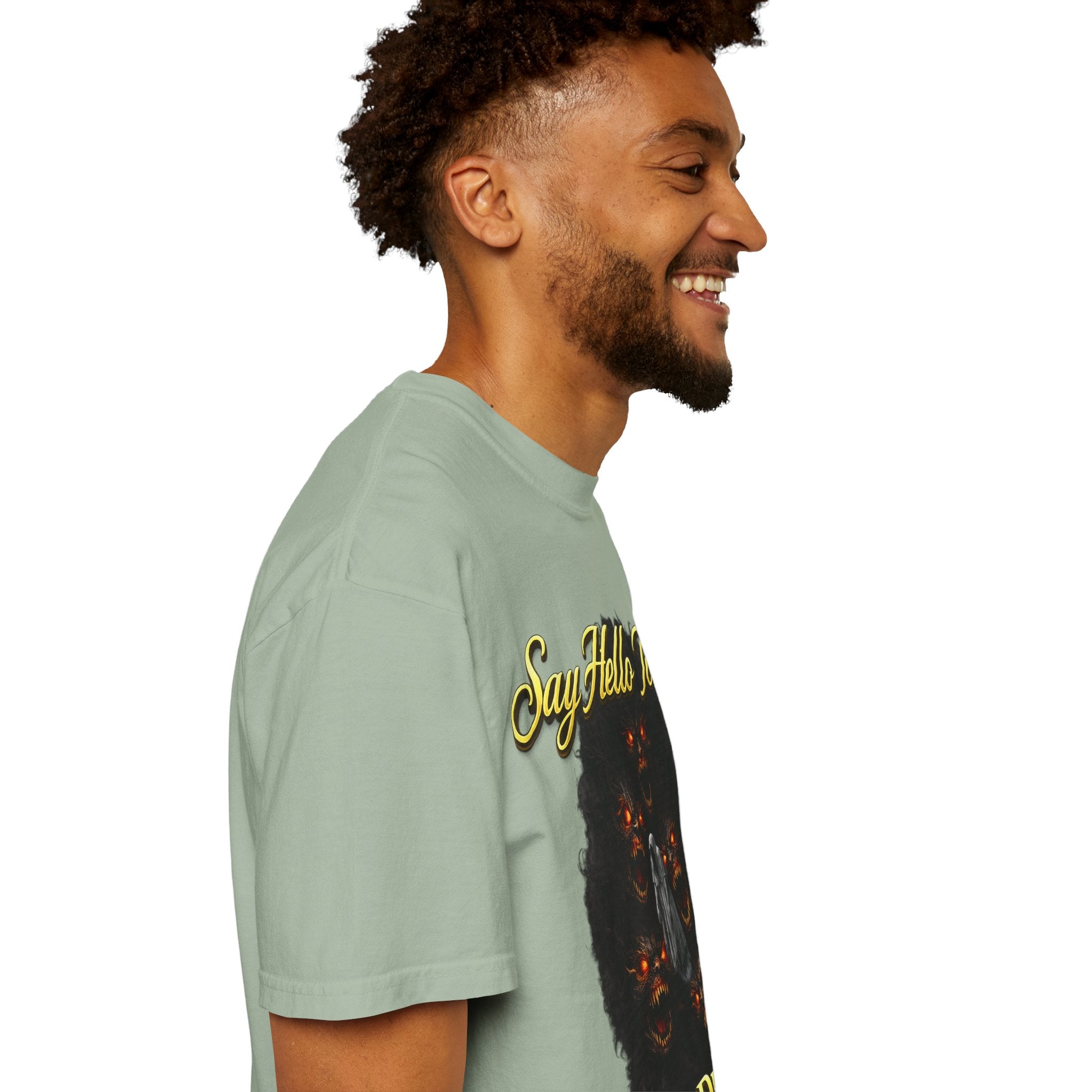 Inner Demons T-Shirt — "Say Hello To My Inner Demons" Graphic Tee Printify