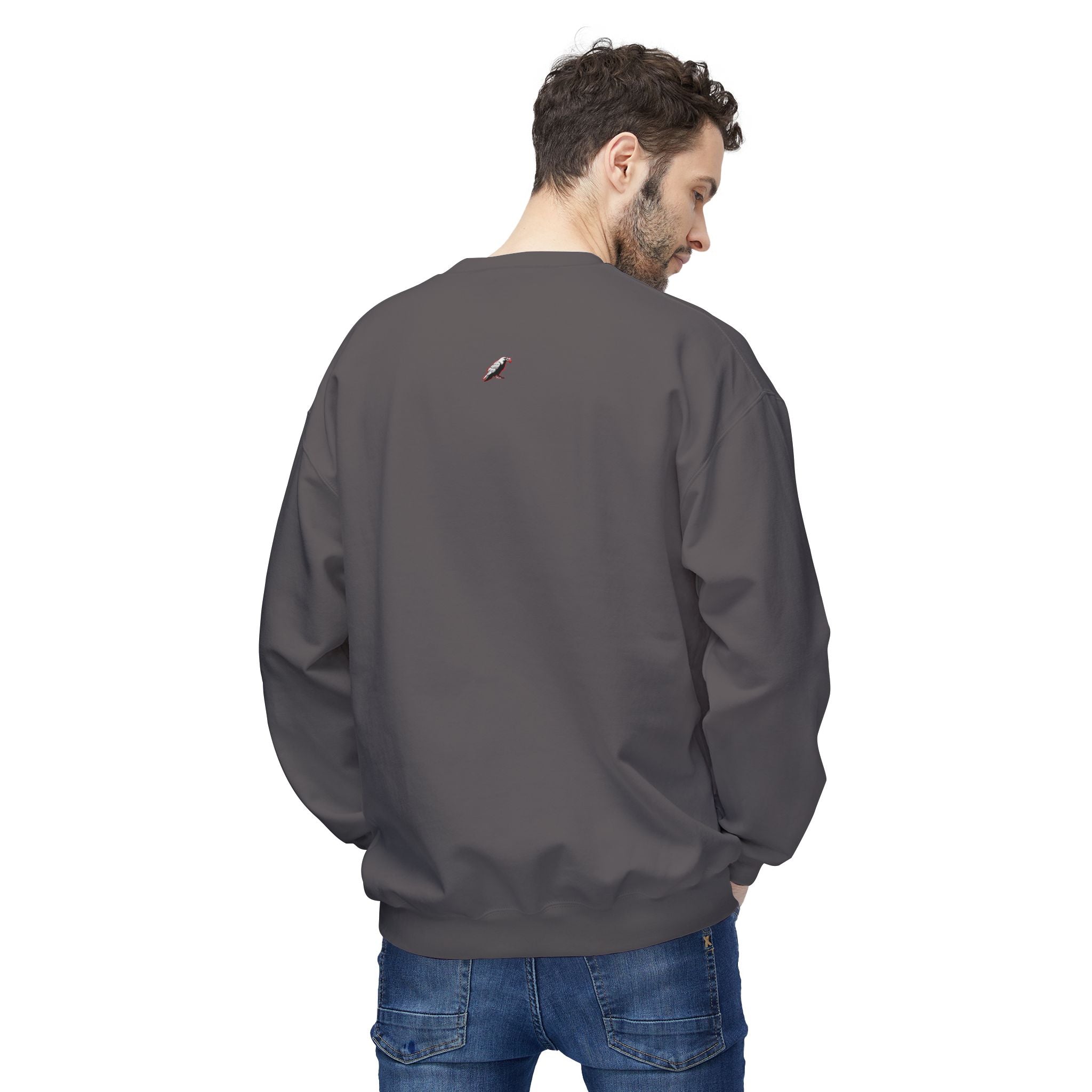 Inner Villain Crewneck Sweatshirt — "Say Hello To My Inner Villain" Graphic Printify