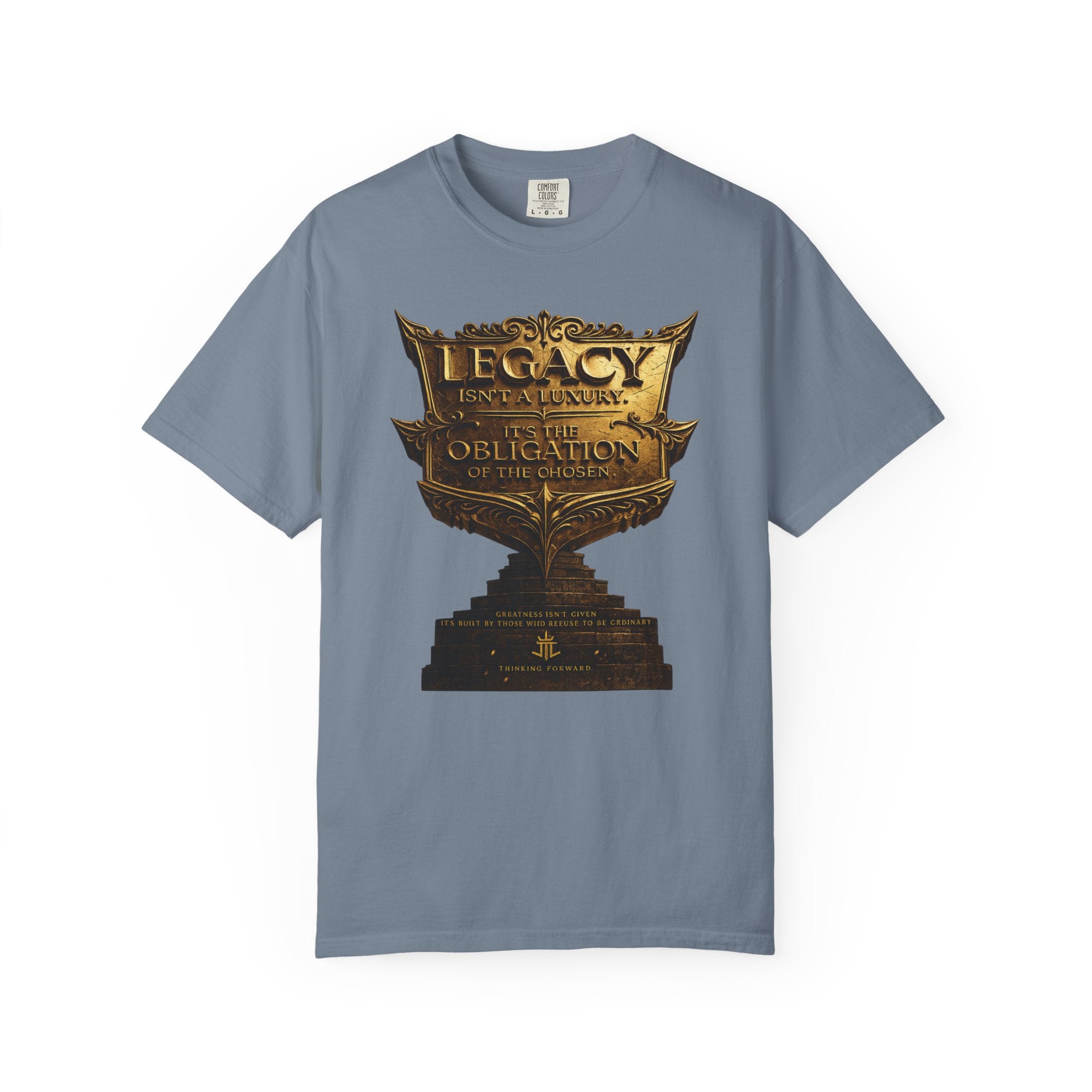 Legacy & Honor Trophy T-Shirt – "Legacy is an Obligation" Graphic Tee Printify