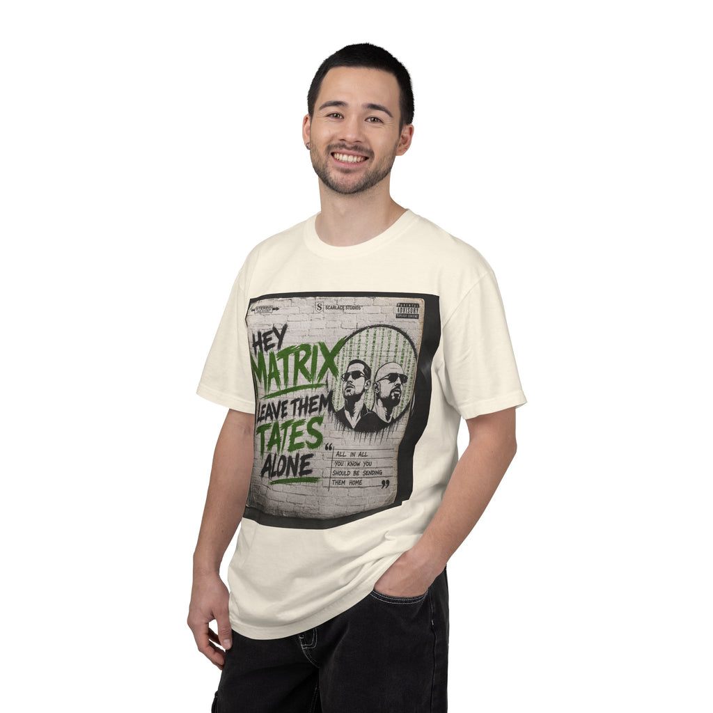 Hey Matrix Leave Them Tates Alone T-Shirt Printify