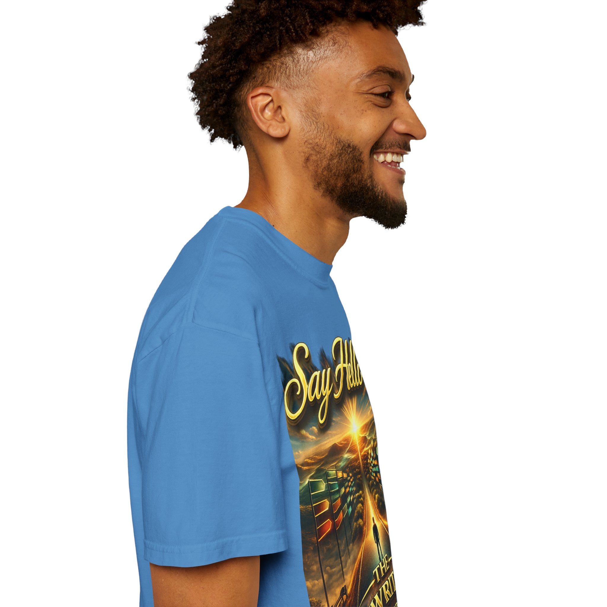 Say Hello To The Unwritten Book Of The Road T-Shirt Printify