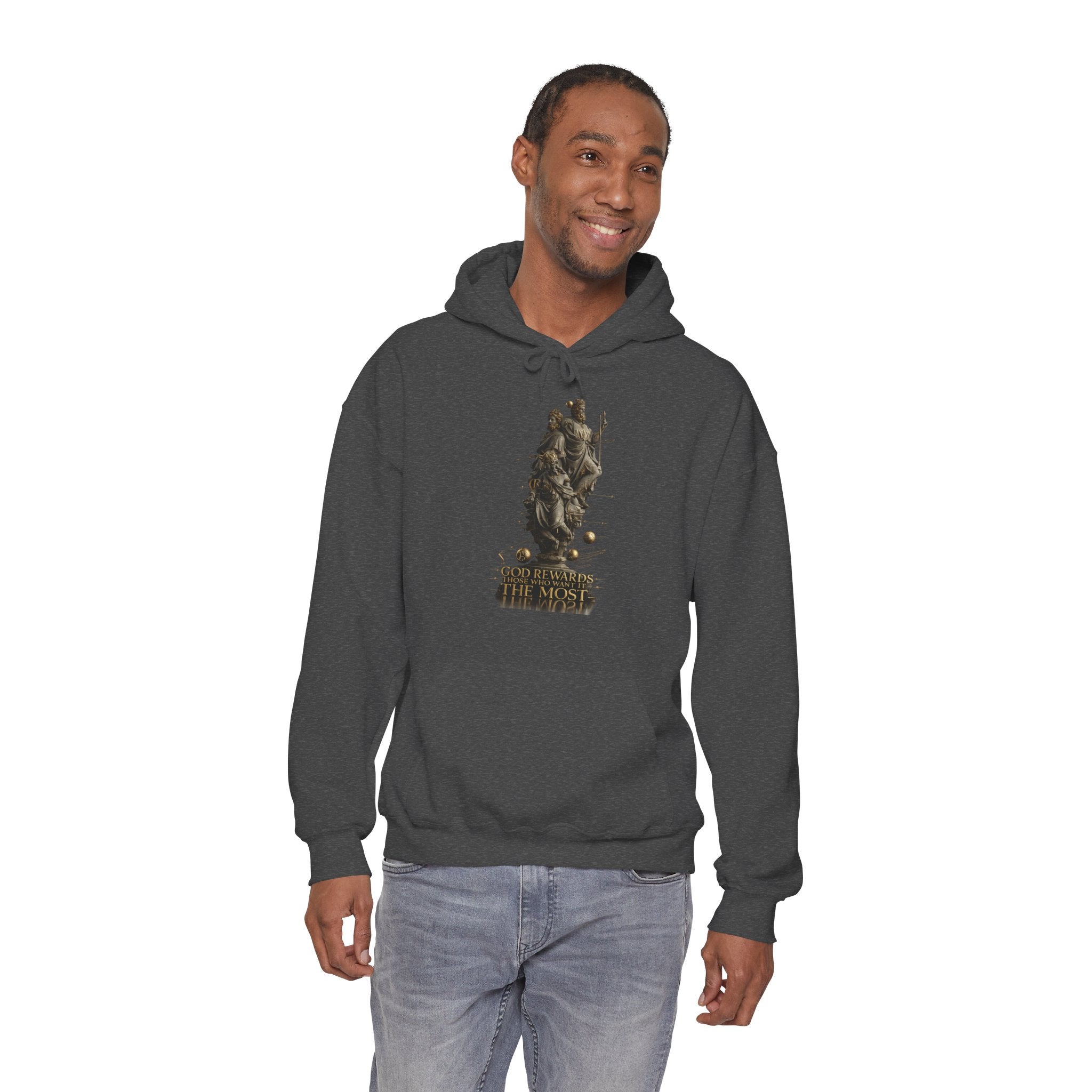 God Rewards Those Who Want It Most Hoodie Printify