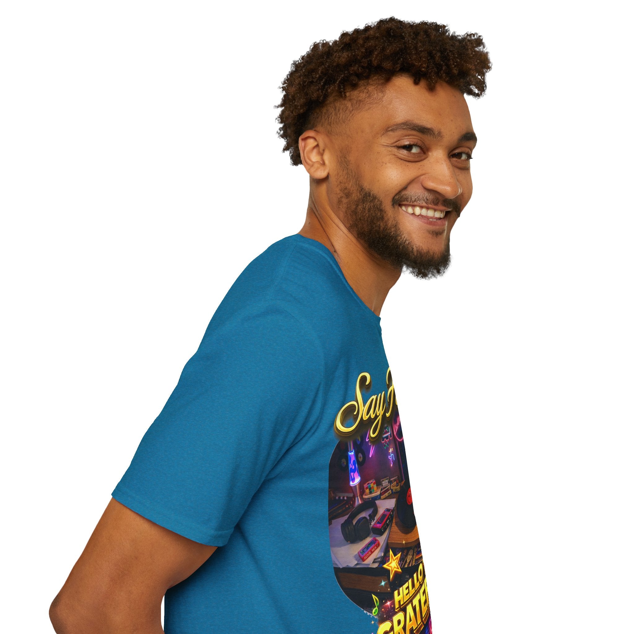 Say Hello To The Grateful 80s T-Shirt — Retro 80s Music Vintage Tee Printify