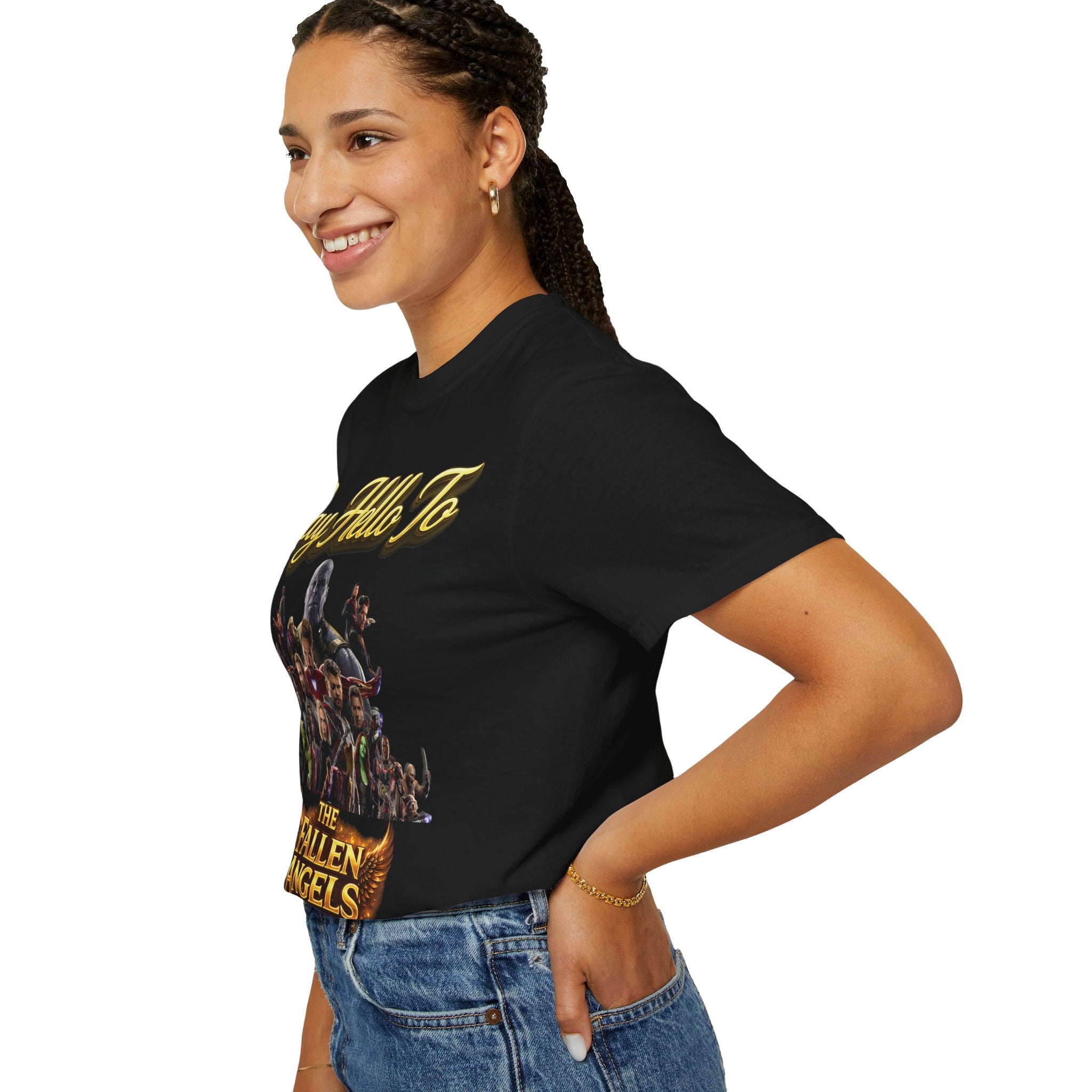 Say Hello To The Fallen Angels T-Shirt – Vintage  Movie Poster Tee Printify