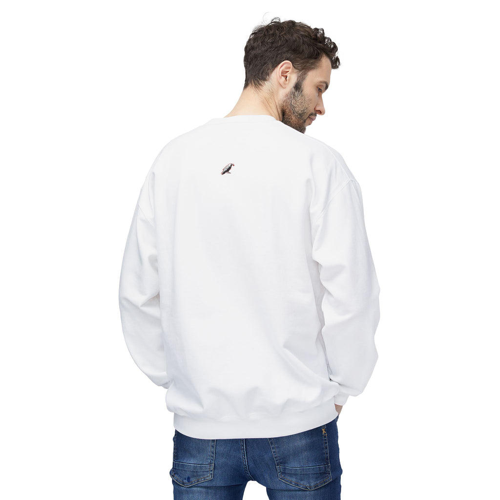 Inner Villain Crewneck Sweatshirt — "Say Hello To My Inner Villain" Graphic Printify