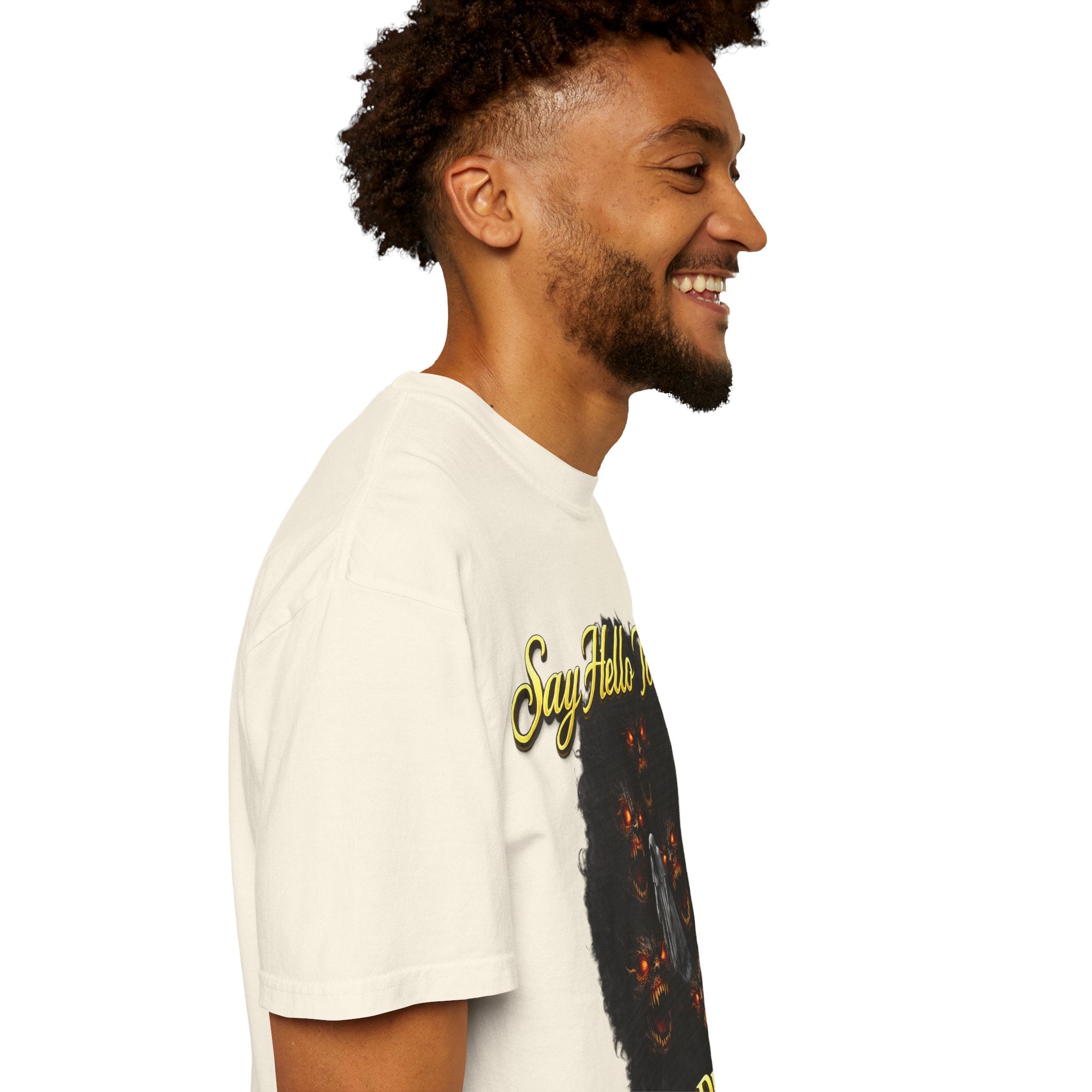 Inner Demons T-Shirt — "Say Hello To My Inner Demons" Graphic Tee Printify