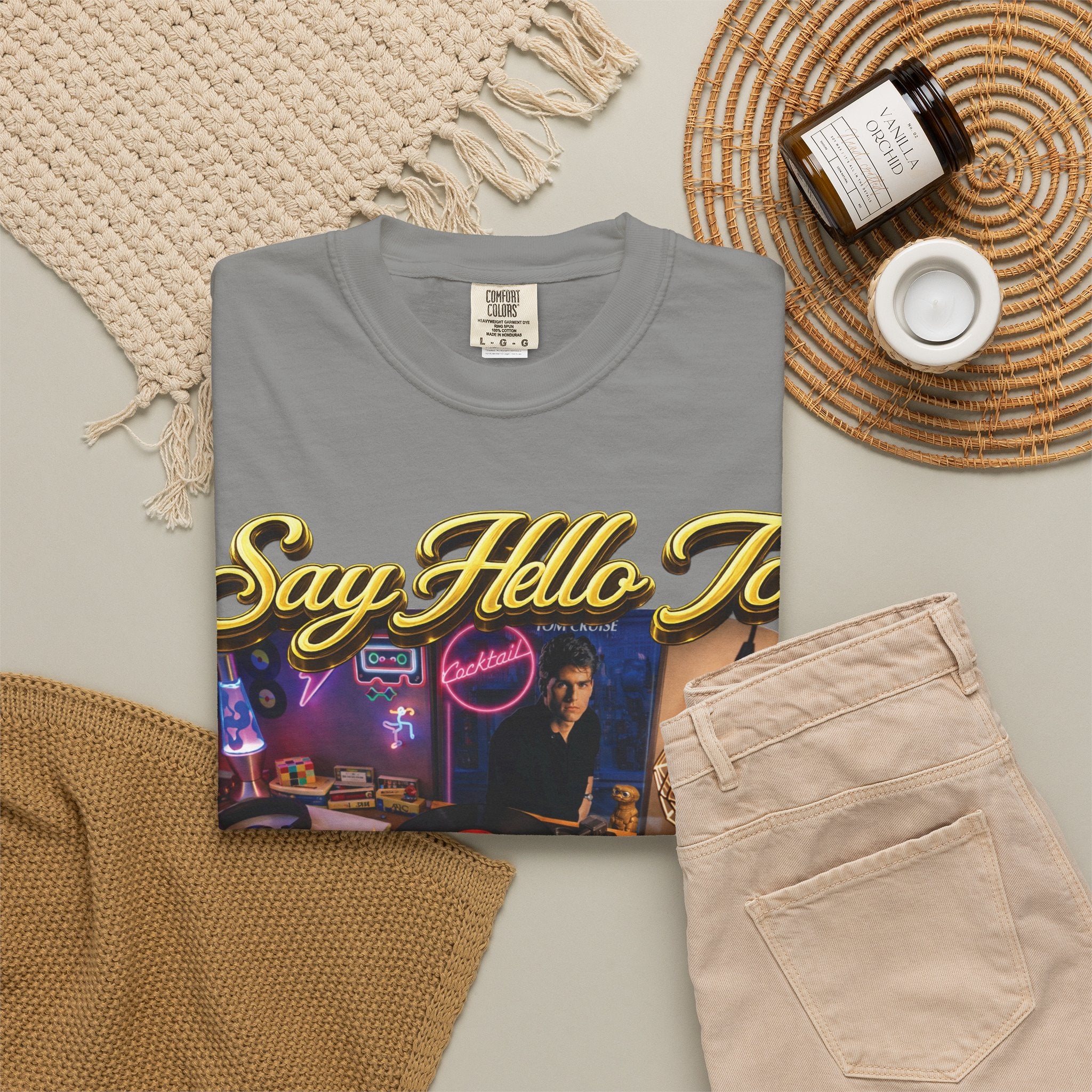 Hello to the Grateful 80s T-Shirt — Retro 1980s Music Vintage Tee Printify