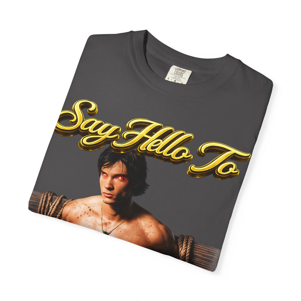 T-Shirt — Say Hello To The House of El Graphic Tee Printify