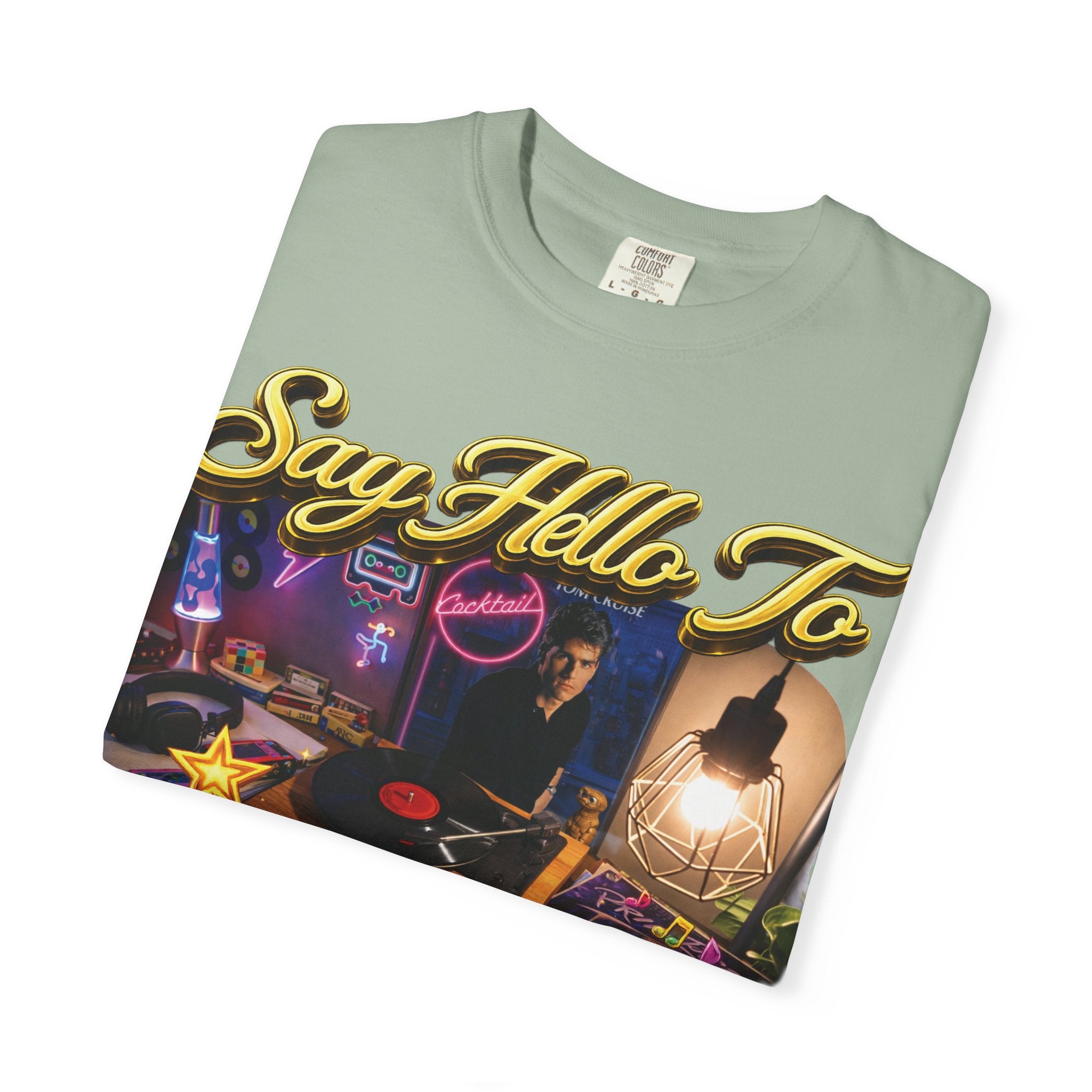 Hello to the Grateful 80s T-Shirt — Retro 1980s Music Vintage Tee Printify