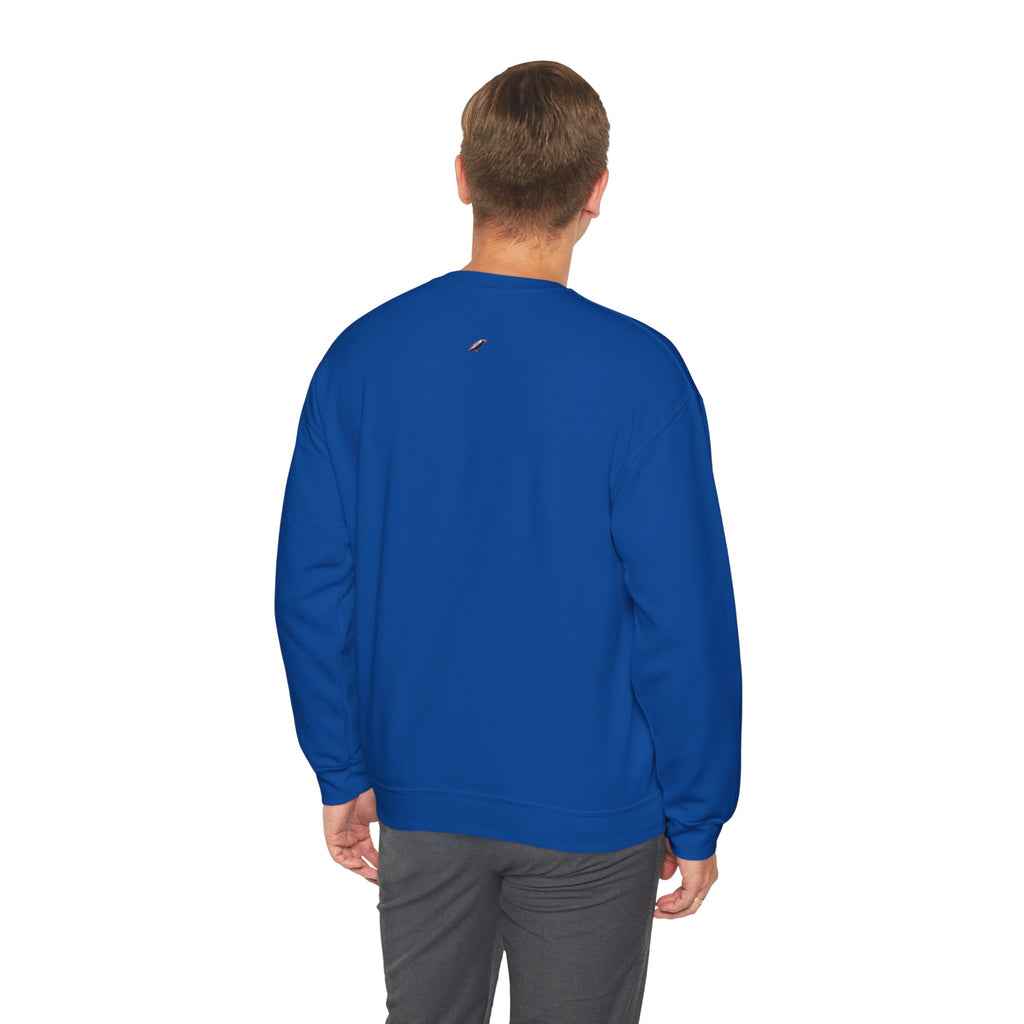 The Grind That Never Sleeps Crewneck Sweatshirt — Motivational Hustle Sweatshirt Printify