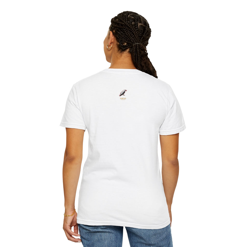 Training Warrior T-Shirt — "He Who Sweats More in Training Bleeds Less in Battle" Printify