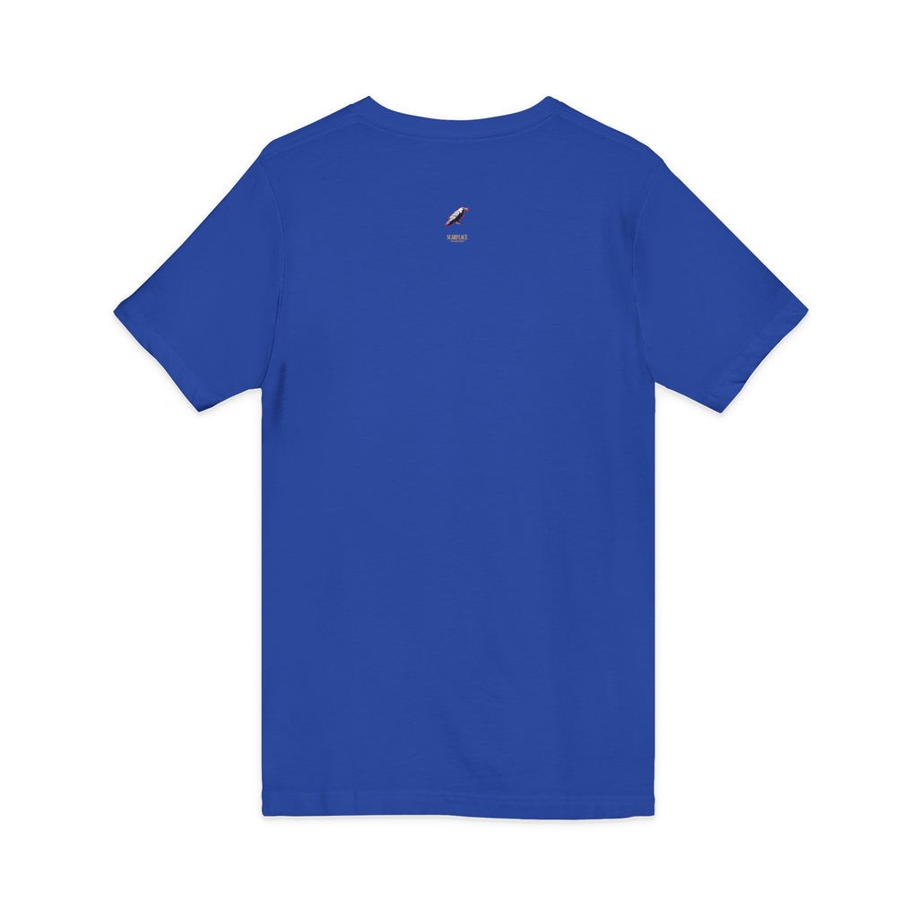 My Middle Leg V-Neck T‑Shirt — Say Hello To Tony Mintana Vintage Graphic Tee Printify