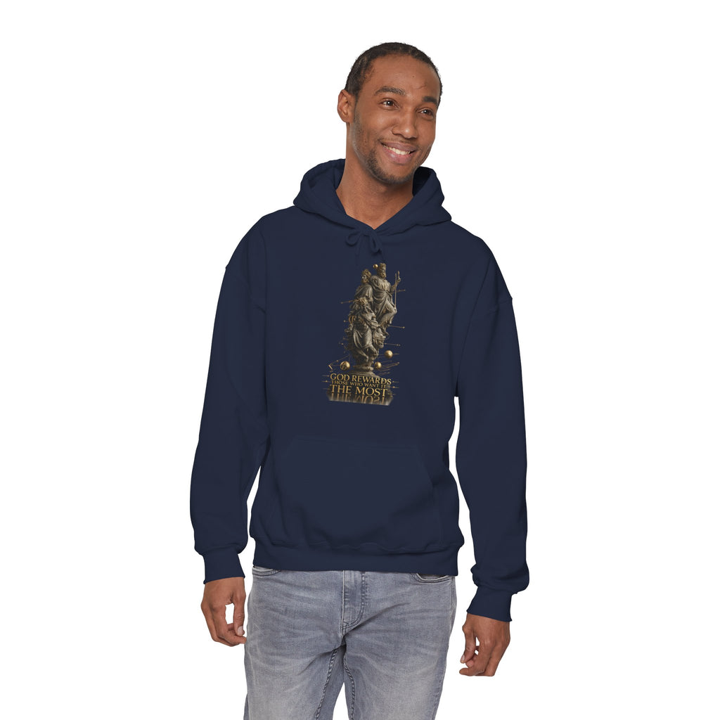 God Rewards Those Who Want It Most Hoodie Printify