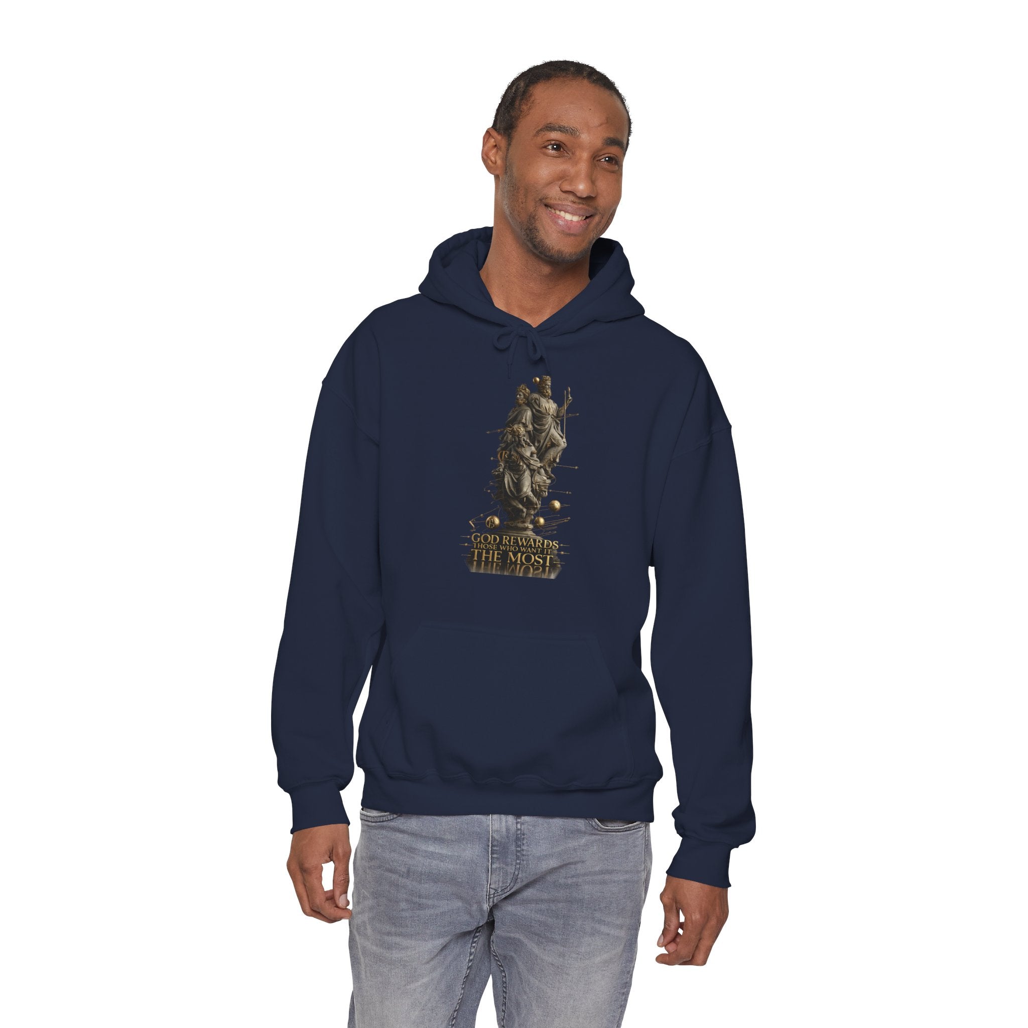 God Rewards Those Who Want It Most Hoodie Printify