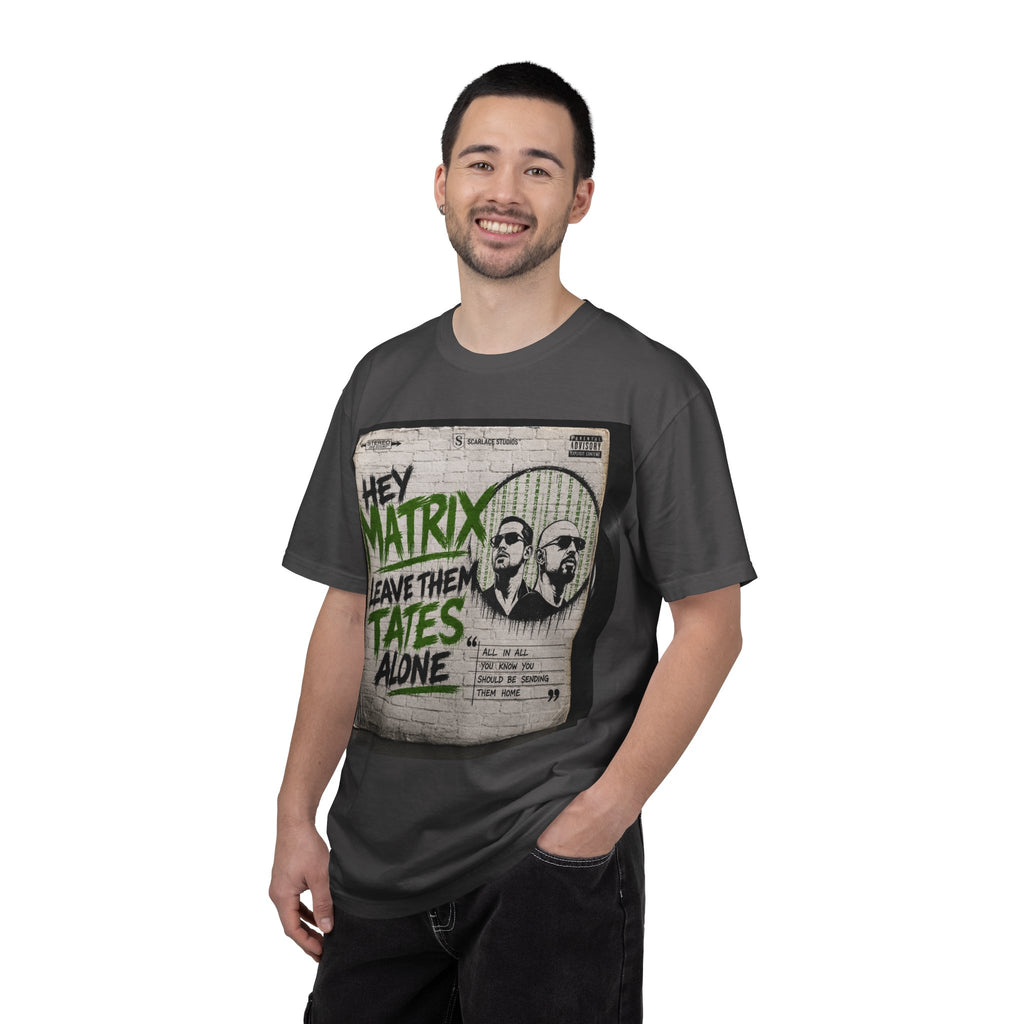 Hey Matrix Leave Them Tates Alone T-Shirt Printify