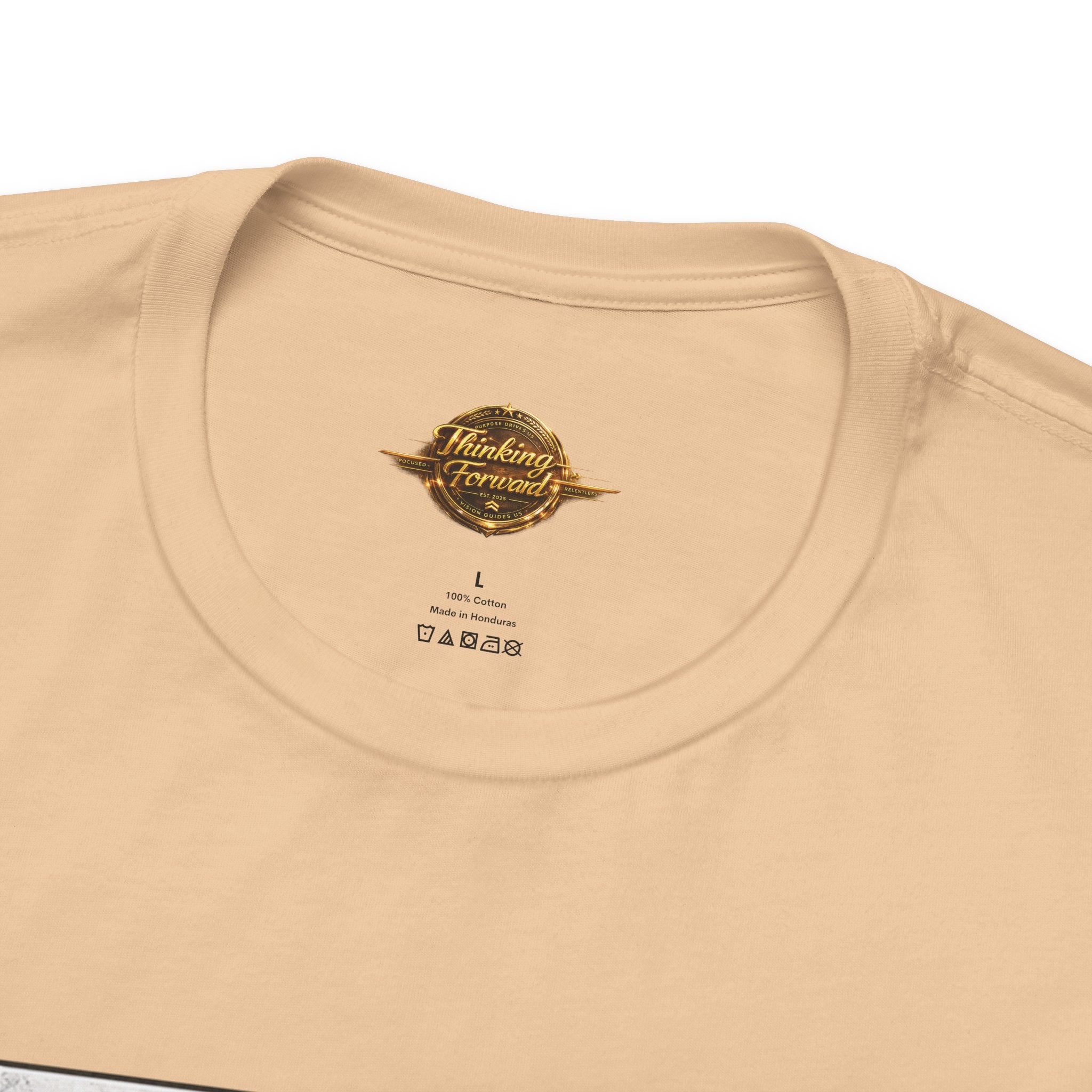 Drift With Direction Graphic Tee — 'Drift with Purpose / Thinking Forward' Racing T-Shirt Printify