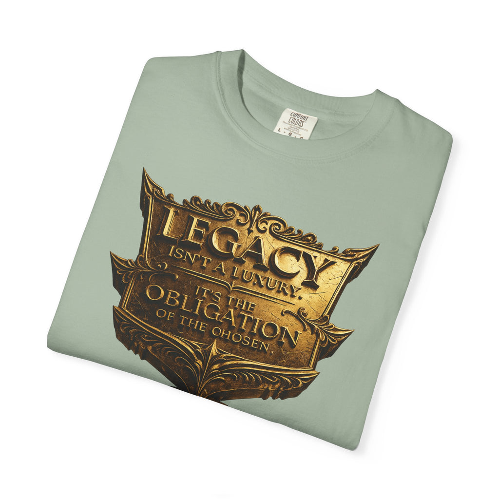 Legacy & Honor Trophy T-Shirt – "Legacy is an Obligation" Graphic Tee Printify