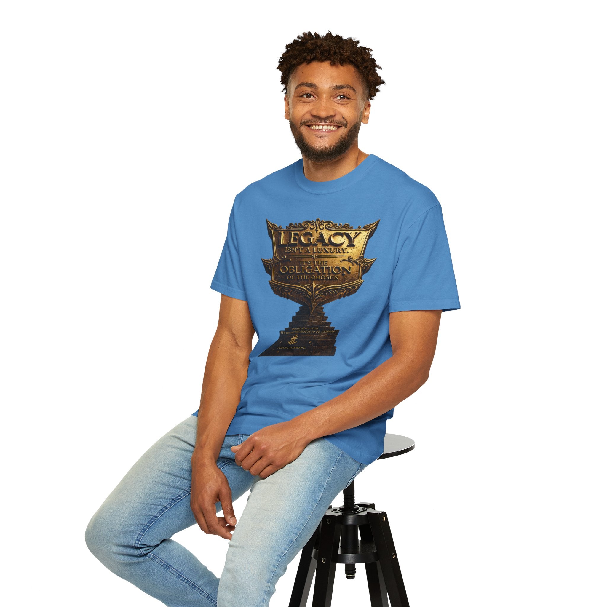 Legacy & Honor Trophy T-Shirt – "Legacy is an Obligation" Graphic Tee Printify