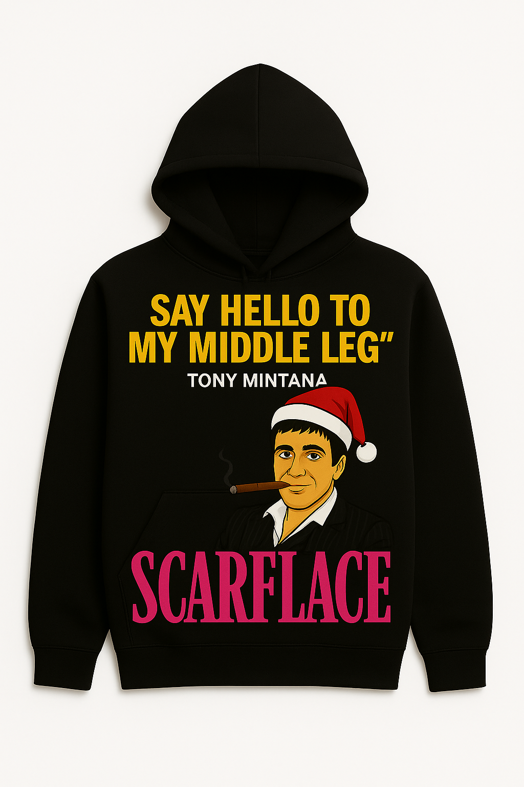 Scarflace xmas hoodie Scarflace Studios™